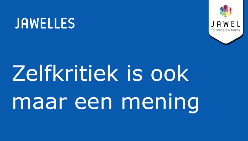 Behandel de ander zoals de ander behandeld wil worden - Jawel, voor