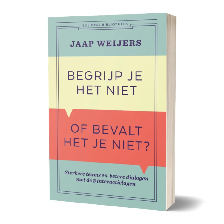 Boek over de 5 interactielagen van Jaap Weijers Jawel